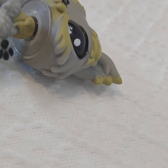 Vintage Littlest Pet Shop #883 Yorkie G2 with Original Frisbee - Picture 11 of 13